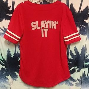 Five.by.Five SLAYIN' IT #3 women's med jersey